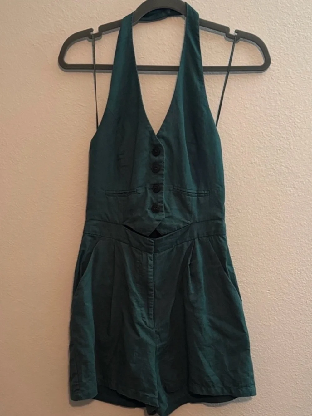 Zara linen jumpsuit